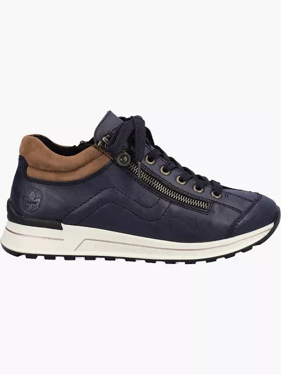 Rieker Damen Sneaker Low in blau