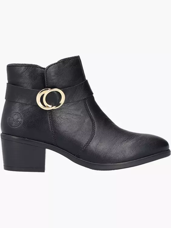 Rieker Damen Stiefeletten in schwarz