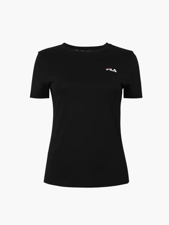 FILA T-Shirt in schwarz