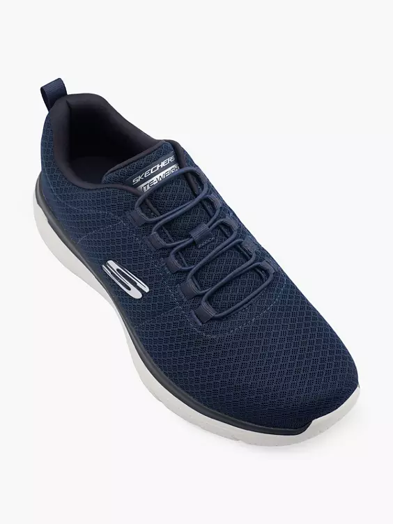 Skechers Slip On Sneaker in blau