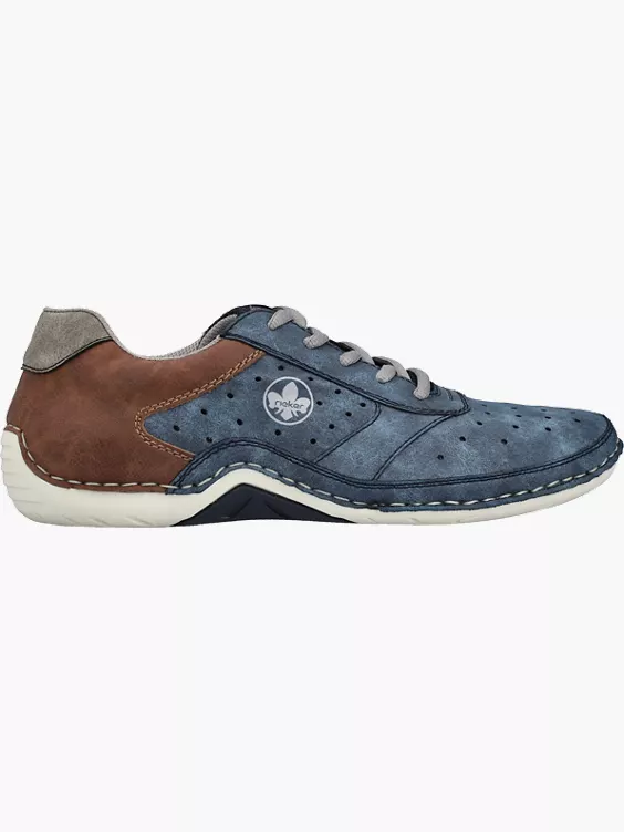 Rieker Herren Schnürschuhe in blau