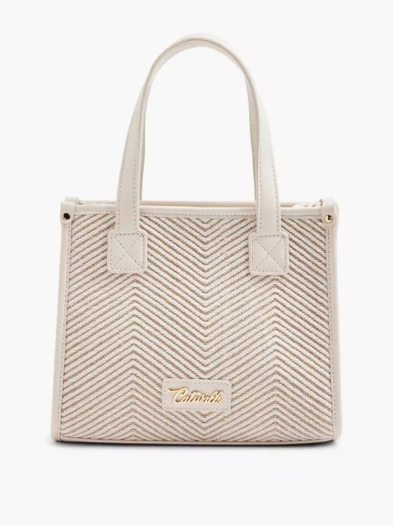 Catwalk Handtasche in beige