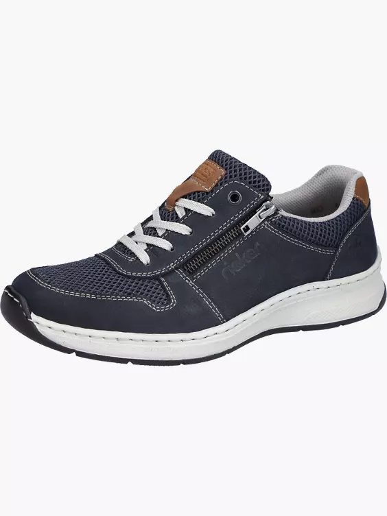 Rieker Herren Schnürschuhe in blau