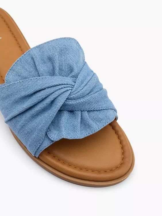 Graceland Pantolette in blau