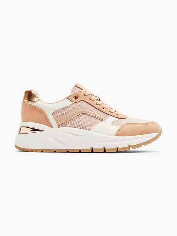 Graceland Platform Sneaker in beige