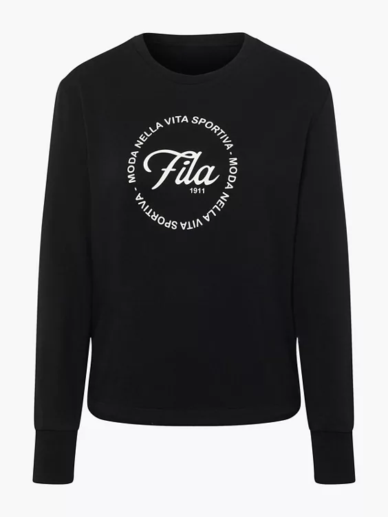 FILA Sweatshirt in schwarz