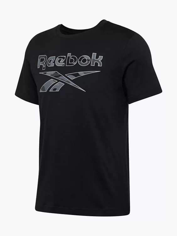 Reebok T-Shirt in schwarz