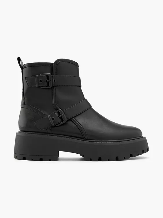 Catwalk Bikerboots in schwarz