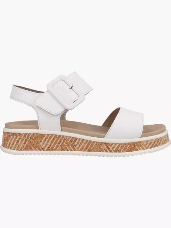 Damen Riemchensandalen in weiß
