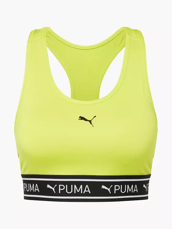 PUMA Sport BH in grün