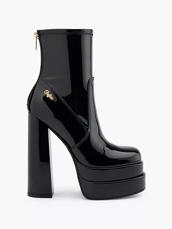 Buffalo Stiefelette in schwarz