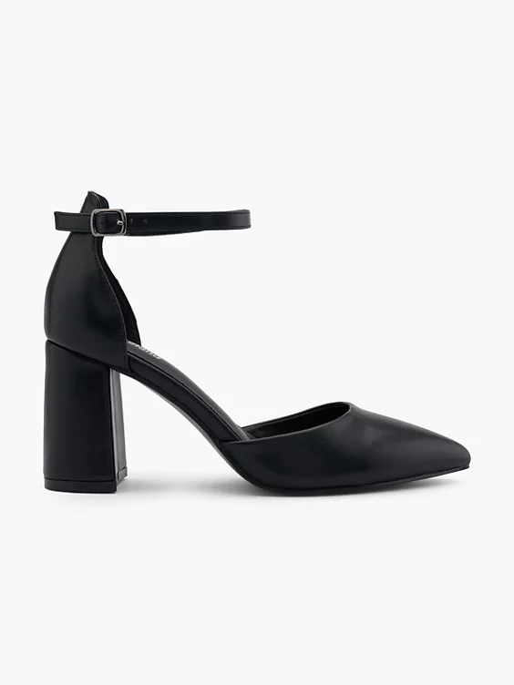 Graceland Spangenpumps in schwarz