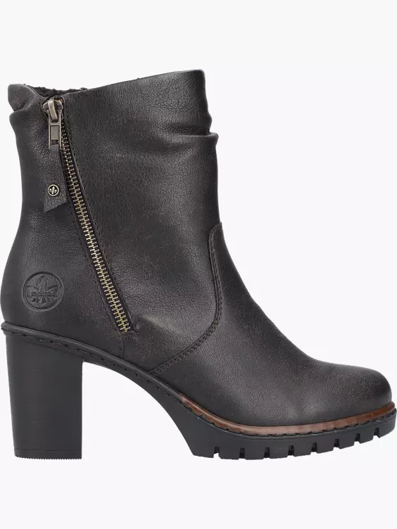 Rieker Damen Stiefeletten in schwarz