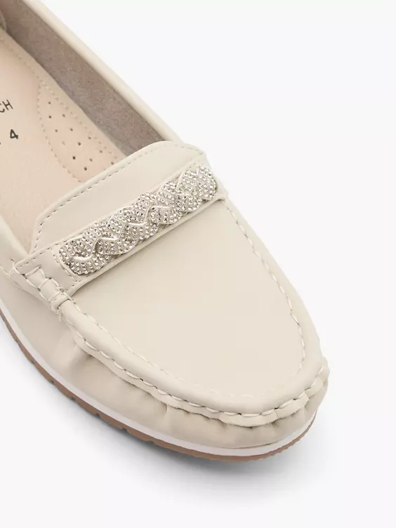 Easy Street Komfort Mokassin in beige