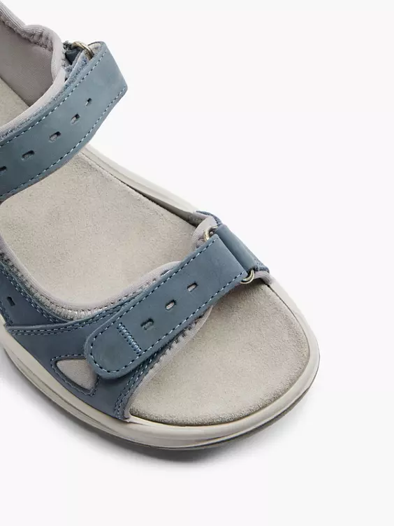 Romika Leder Sandale in blau