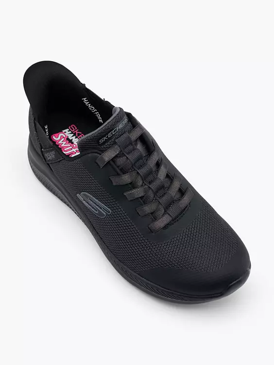 Skechers Slip On Sneaker Swift Fit - hands free in schwarz
