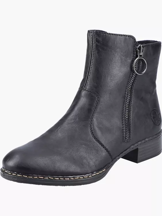 Rieker Damen Stiefeletten in schwarz