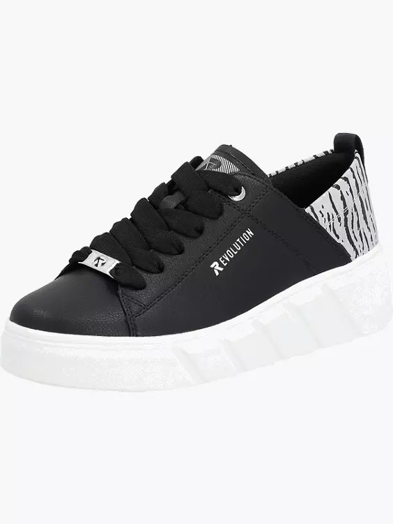 Damen Sneaker Low in schwarz