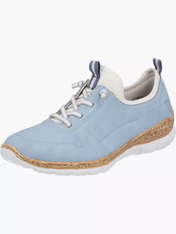 Rieker Damen Slipper in blau