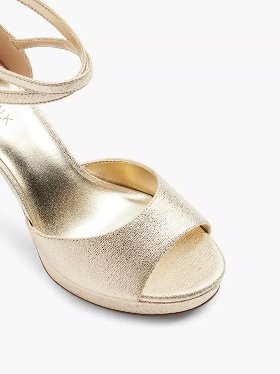 Catwalk Sandalette in gold