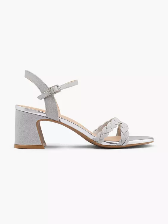 Catwalk Sandalette in silber