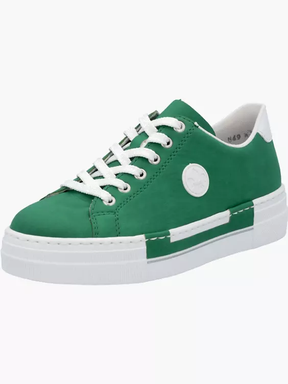 Rieker Damen Sneaker Low in grün