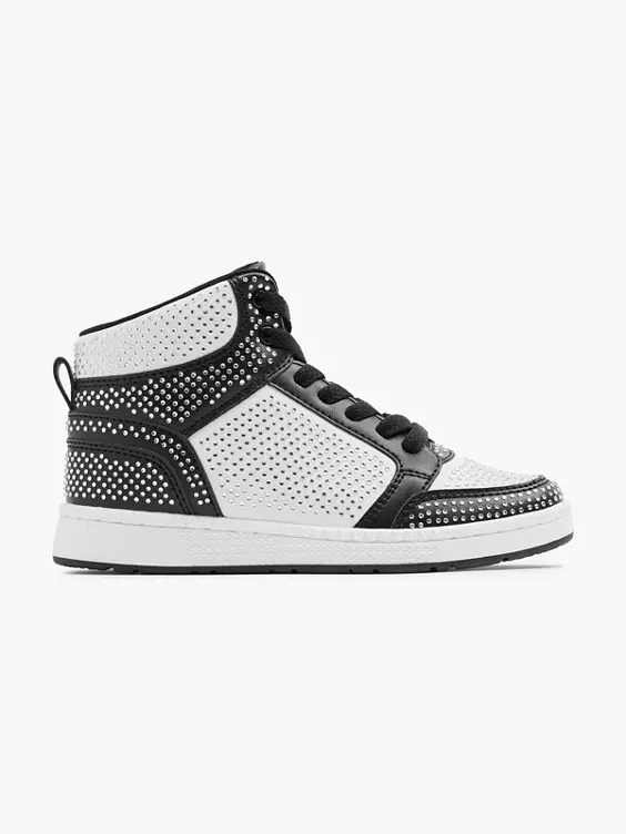 Graceland Hoher Sneaker in weiß