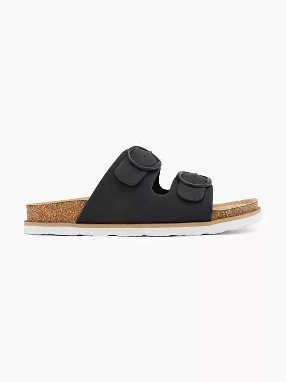 ESPRIT Pantolette in schwarz