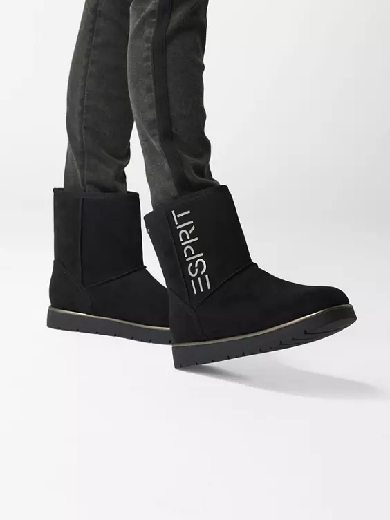 ESPRIT Boots in schwarz