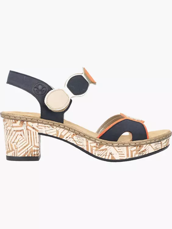 Rieker Damen Riemchensandaletten in multicolor