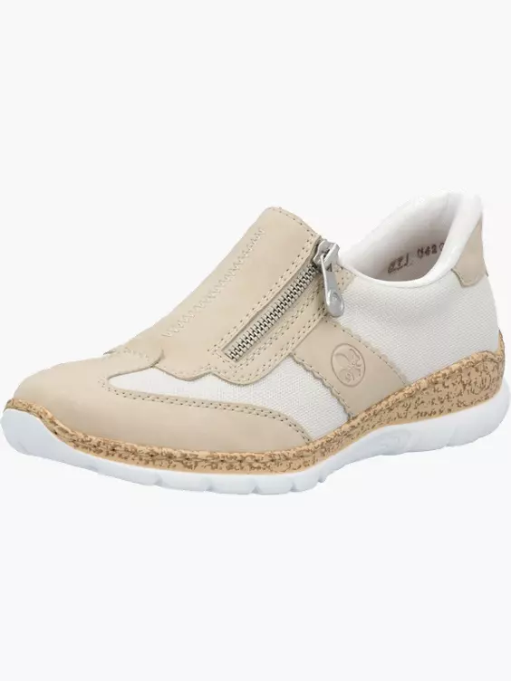 Rieker Damen Slipper in beige