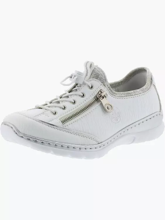 Rieker Damen Slipper in weiß