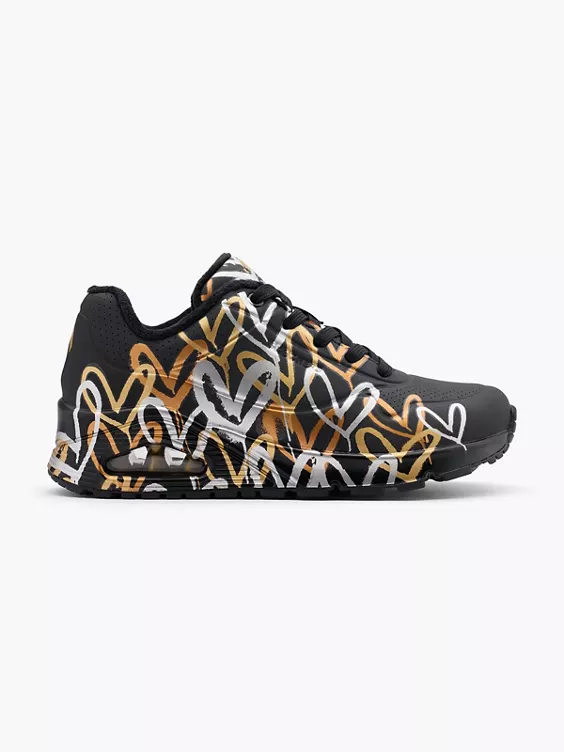 Skechers Chunky Sneaker XJ GOLDCROWN in schwarz