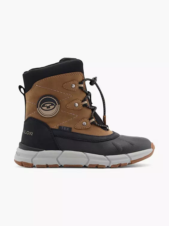 TOM TAILOR Schneeboots in cognac