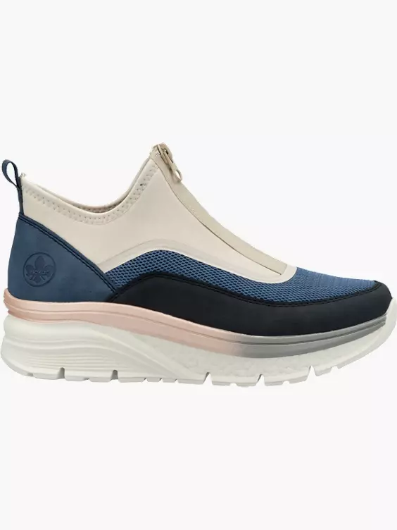 Rieker Damen Sneaker High in blau