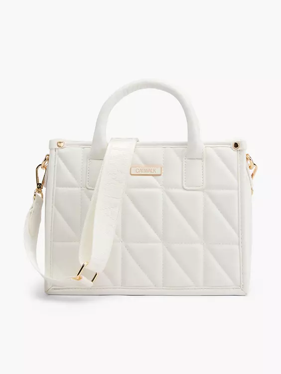 Catwalk Handtasche in weiß