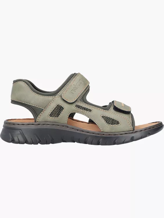 Rieker Herren Trekkingsandalen in grün