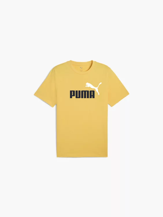 PUMA T-Shirt in gelb