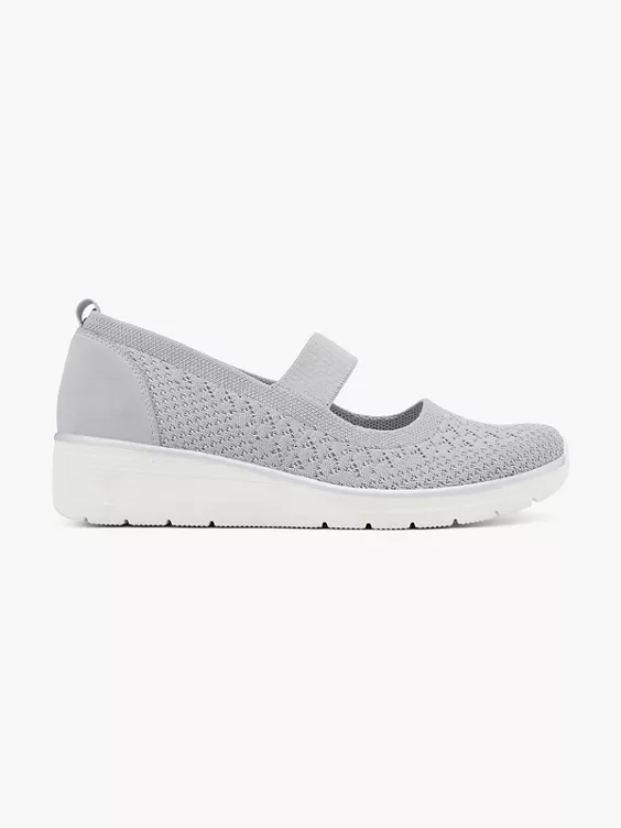 Easy Street Komfort Slipper in grau