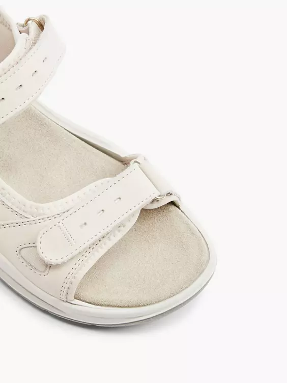 Romika Leder Sandale in creme