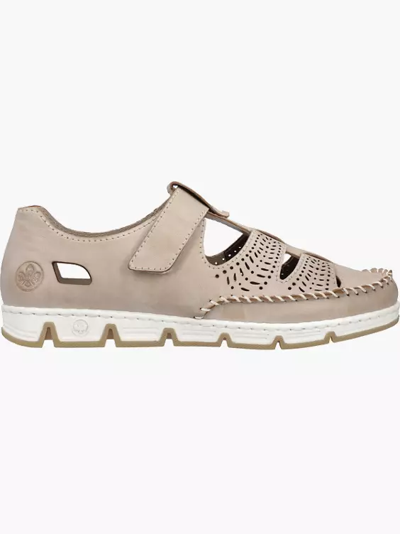 Rieker Damen Slipper in beige