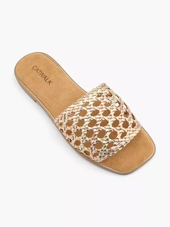 Catwalk Pantolette in Champagner