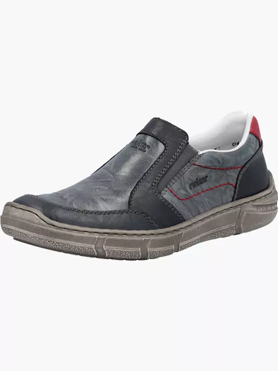 Rieker Herren Slipper in blau
