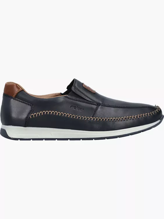 Rieker Herren Slipper in blau