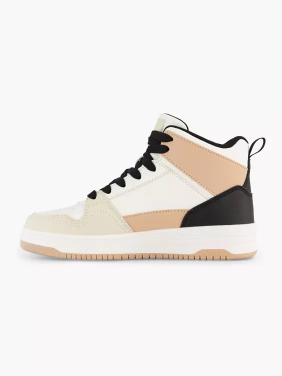 Graceland Hoher Sneaker in weiß