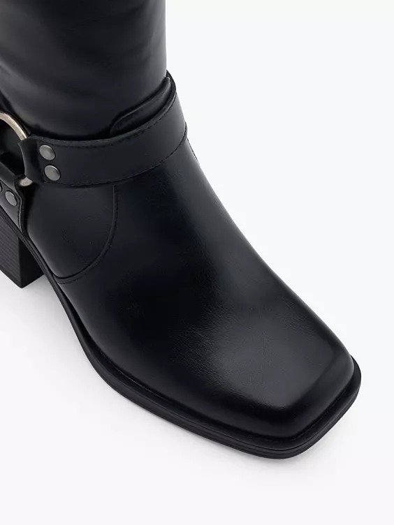 Catwalk Stiefel in schwarz