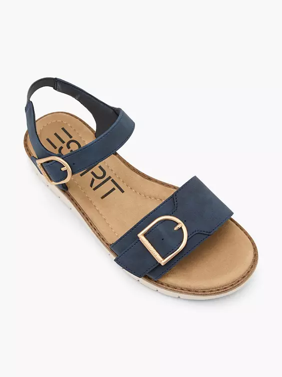 ESPRIT Sandale in blau