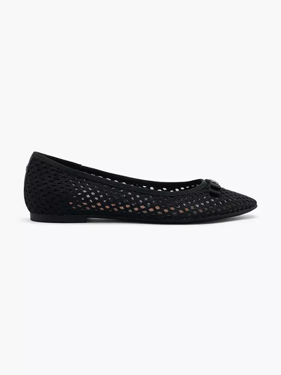 ESPRIT Ballerina in schwarz