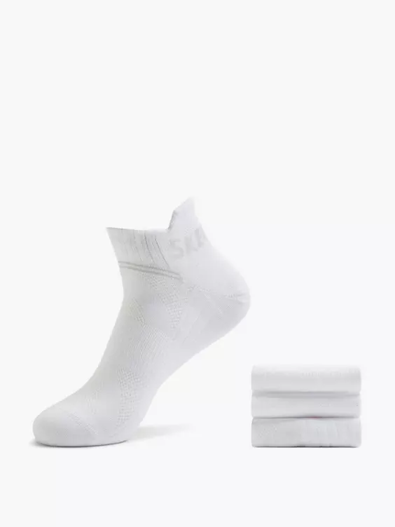Skechers 3er Pack Sneakersocken in weiß