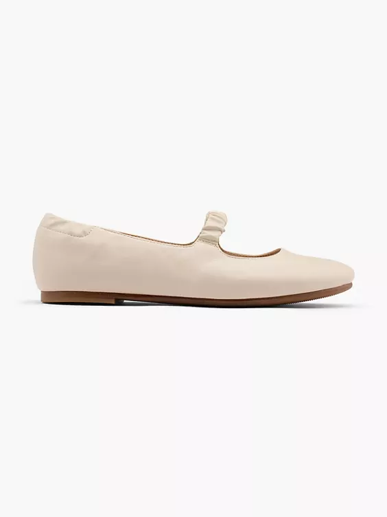Graceland Riemchenballerina in beige